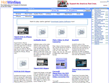 Tablet Screenshot of hotwinfiles.com